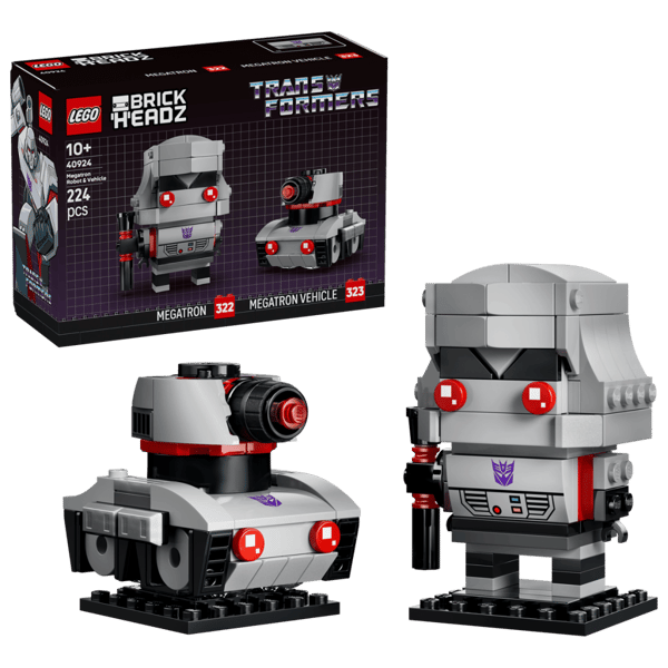 LEGO BrickHeadZ Megatron robot och fordon 40924