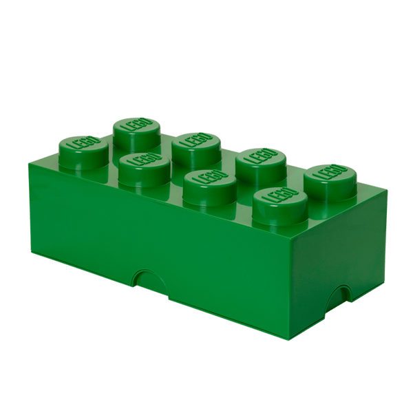 LEGO Förvaringslåda 8 Mörk Grön 40041734