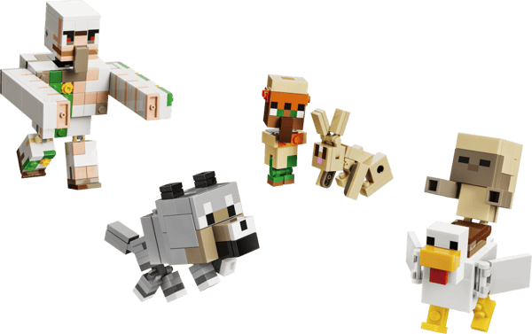 LEGO Minecraft Ökenattack med hönsryttare 21592