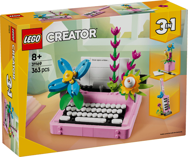 LEGO Creator Skrivmaskin med blommor 31169
