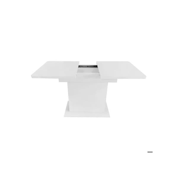 Udvidbart spisebord - MUVOE - Hvidt - Multifunktionelt - Elegant design - Hurtig montering