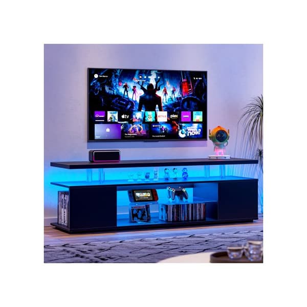Stöd för TV LED 65 » (svart)