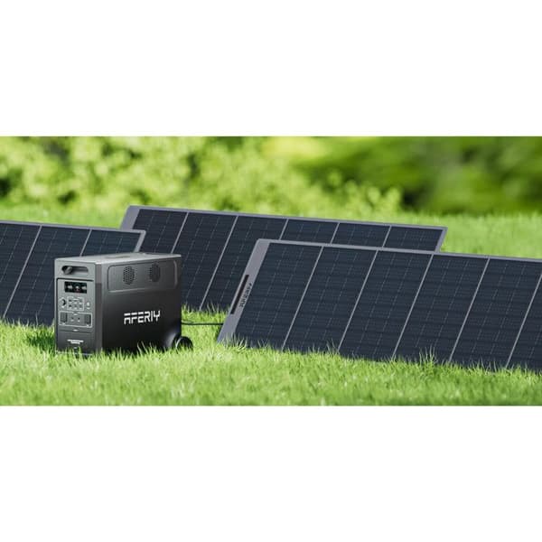 Aferiy AF-S400A1: Foldbart solpanel 400W, mono 22-23%, ETFE. Foldbart 6x, 11,5 kg. Garanti 3 år.