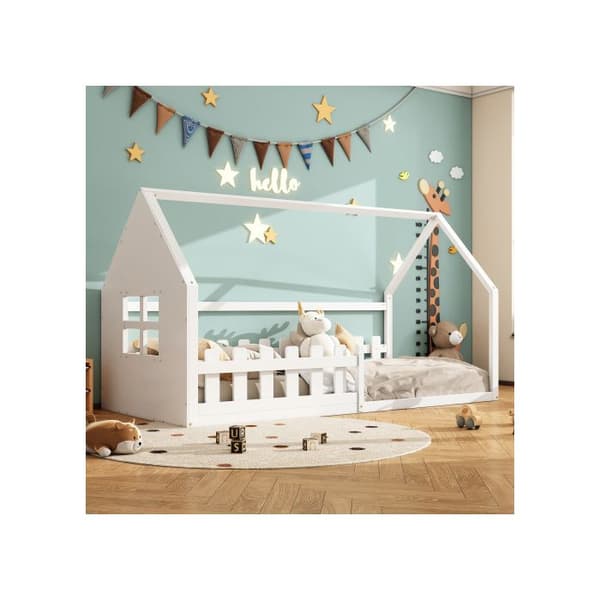Barneseng - MUVOE - 90x200cm - Maison design - Hvid - Nem montering