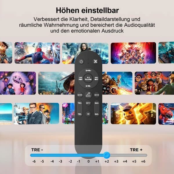 Ljudbar - HIWILL - A21 - Dolby Atmos - Bluetooth 5.3 - 200 W