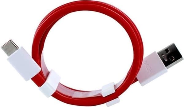 OnePlus USB-A till USB-C 12A kabel 1 m – Röd