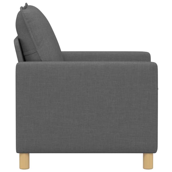 Soffa Mörkgrå Tyg