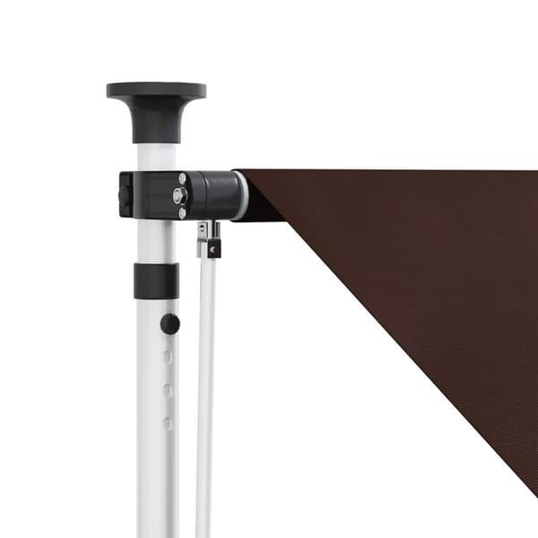 Manuell Utdragbar Markis Brun 250 cm