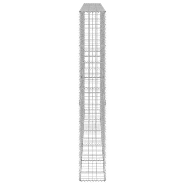 Gabionmur galvaniserat stål 300x30x200 cm