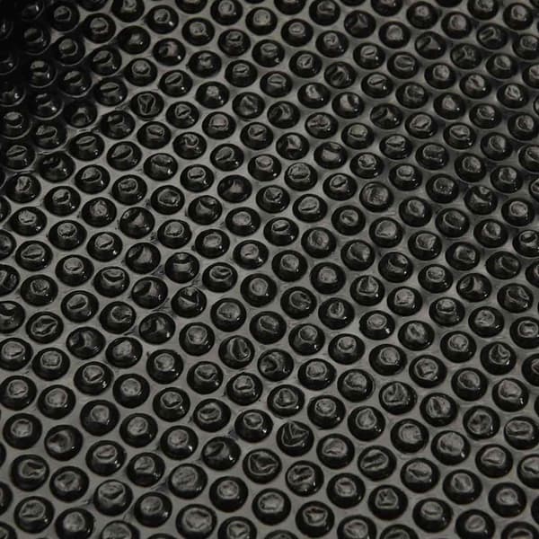 Poolskydd svart 400x200 cm PE