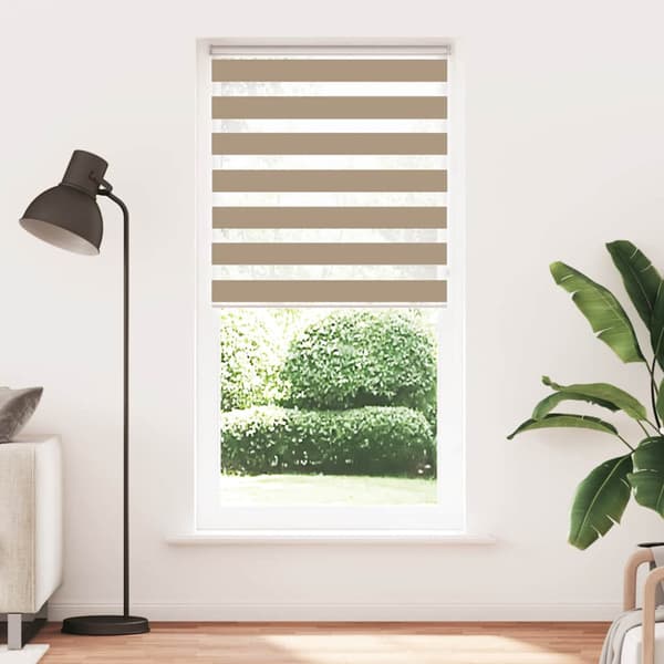 Rullgardin zebra 95x200 cm tyg bredd 90,9 cm polyester