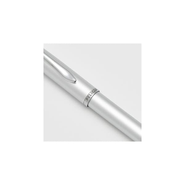 Kulpenna Pelikan Jazz Noble silv 1mm blå