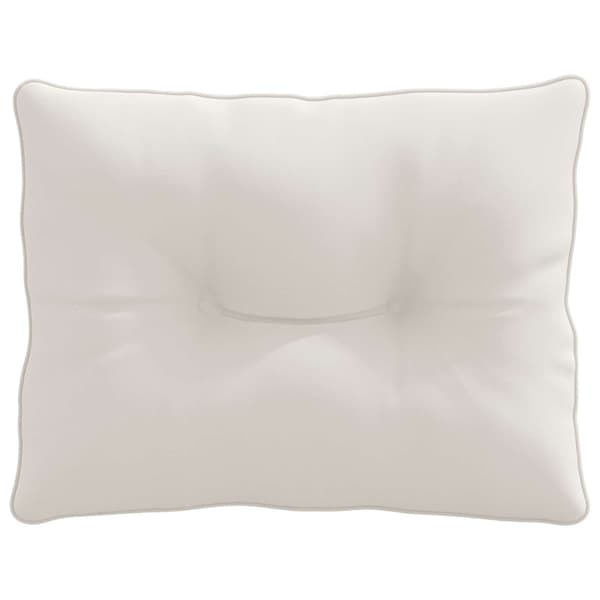 Ryggkudde PUTTEN 100% Polyester Vit 60 x 40 x 10 cm