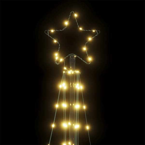 LED julgran 363 LEDs varmvit 182 cm