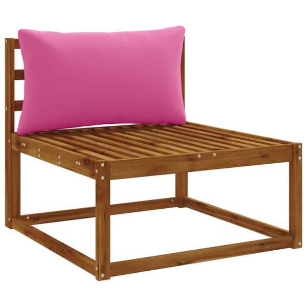 1-delad ryggkudde PUTTEN 100% Polyester Rosa 80 x 40 x 15 cm