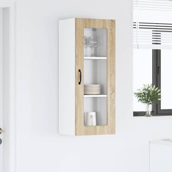 Diskmaskin panel med lagring Kalmar Sonoma-ek 40 x 31 x 100 cm