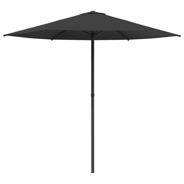 Trädgårdsparasol 230 x 230 cm Polyester Rektangulär Antracit