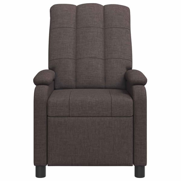 Recliner Mörkbrun Tyg