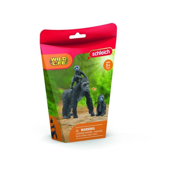 Schleich gorillafamilj