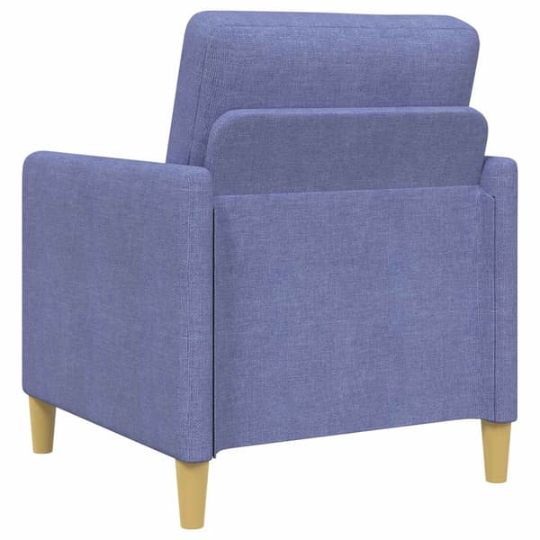 Soffgrupp med förvaring 2 pcs Jeansblå Polyester