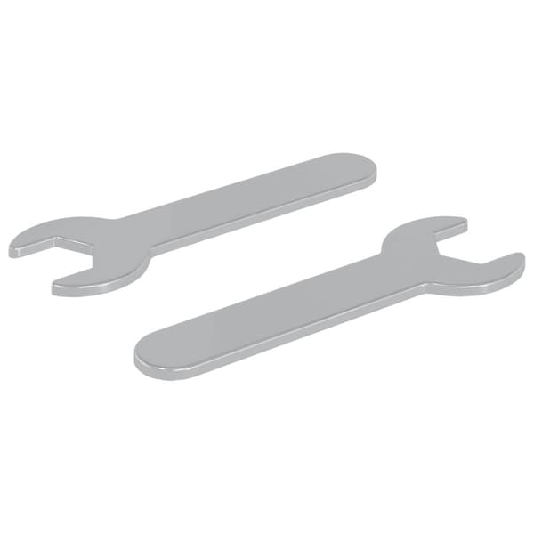 Blocknyckel 2 pcs Silver 13 mm Järn