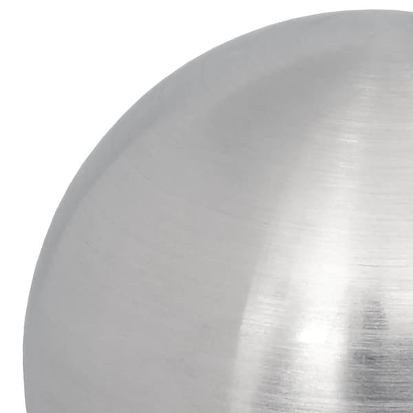 Borstad Boll 8 st Ø 5 cm Silver Rostfritt stål 201