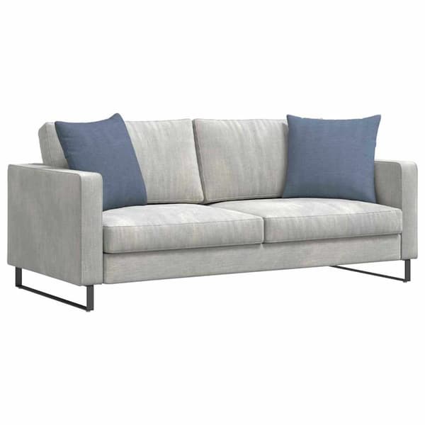 Sofakuddar 2 pcs Blå 50 x 50 cm Kordread tyg