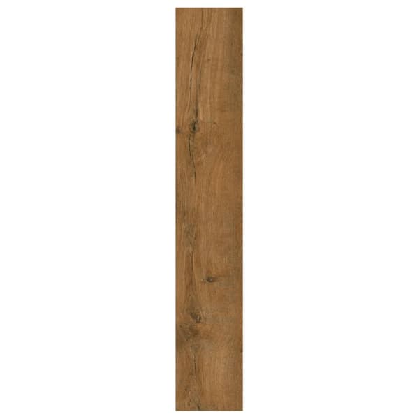 Väggpaneler träimitation brun PVC 2,06 m²