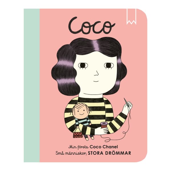 Små människor, stora drömmar. Min första Coco Chanel (bok, board book)
