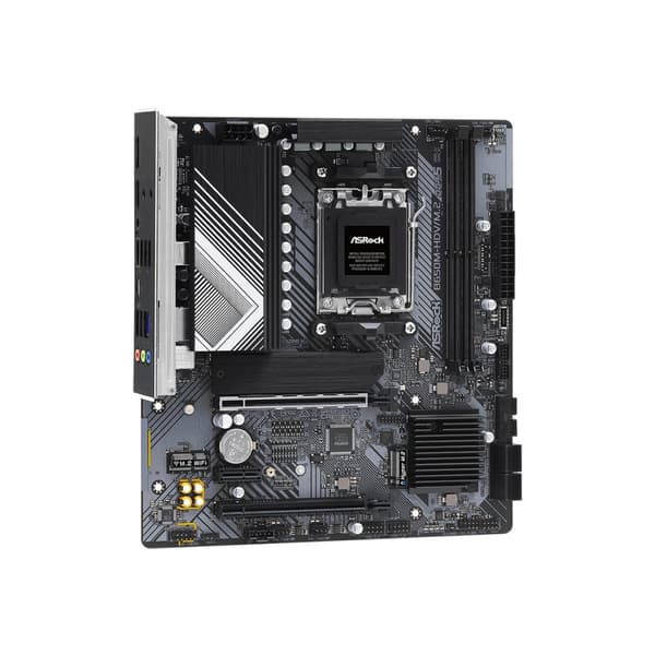 ASRock B650M-HDV/M.2 - moderkort - micro ATX - Socket AM5 - AMD B650