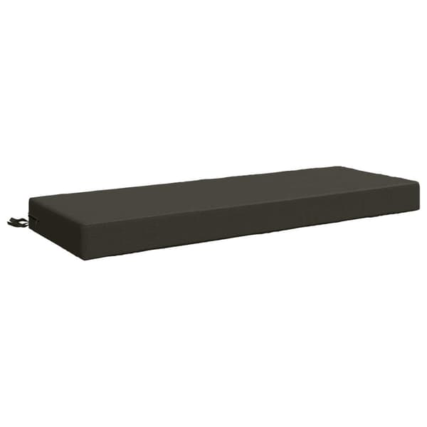 Sittkudde SOEST 100% Polyester Antracit 120 x 40 x 10 cm