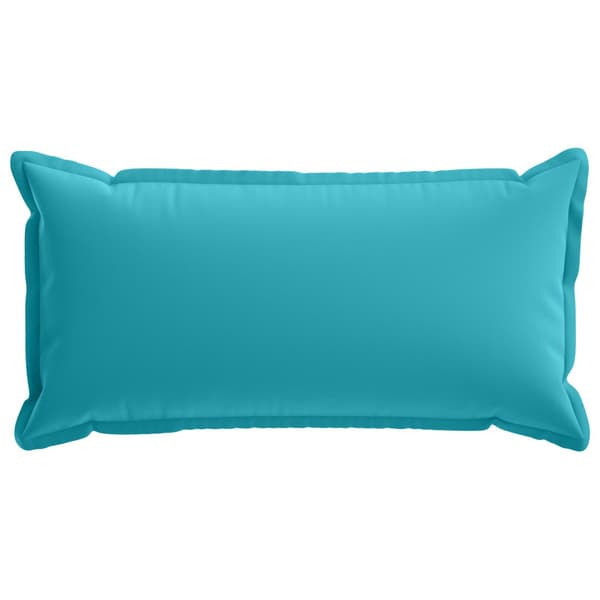 Kuddöverdrag 2 st HOUTEN Turkos 40 x 80 cm Polyester