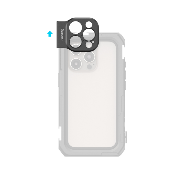 SmallRig 5009 Lens Backplate for iPhone 16 Series Cage 17mm Threaded