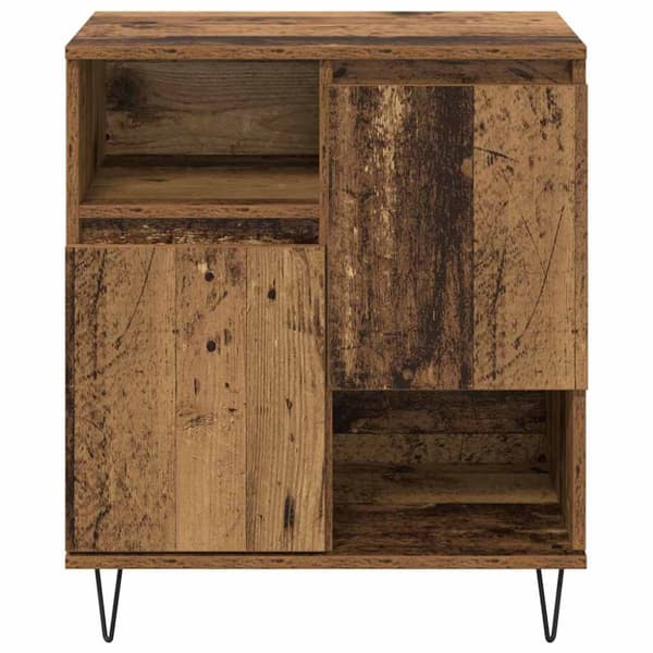 Sideboard Gammalt trä 60 x 35 x 70 cm