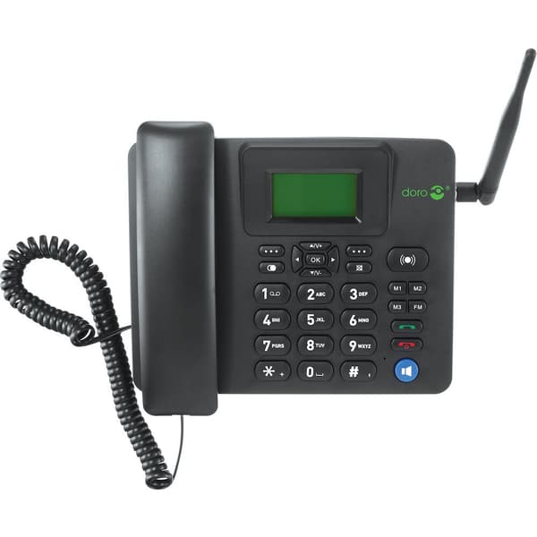 Doro 4100H IP-telefoner Svart LCD