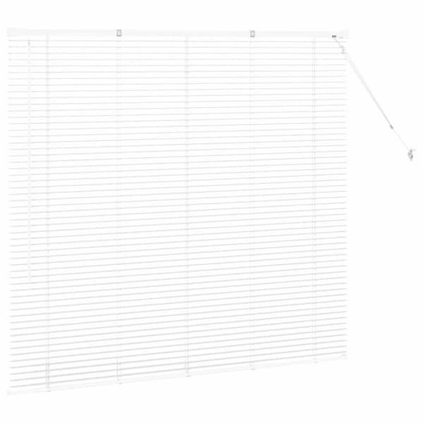 Persienner Vit 130 x 150 cm Aluminium