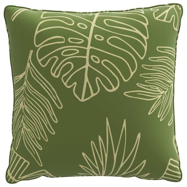 4-delad ryggkudde PUTTEN 4 st 100% Polyester Bladdesign