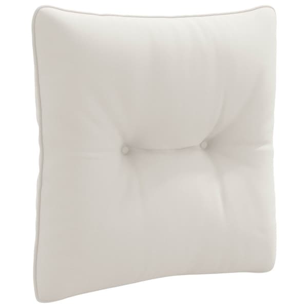 Ryggkudde PUTTEN 100% Polyester Vit 40 x 40 x 10 cm