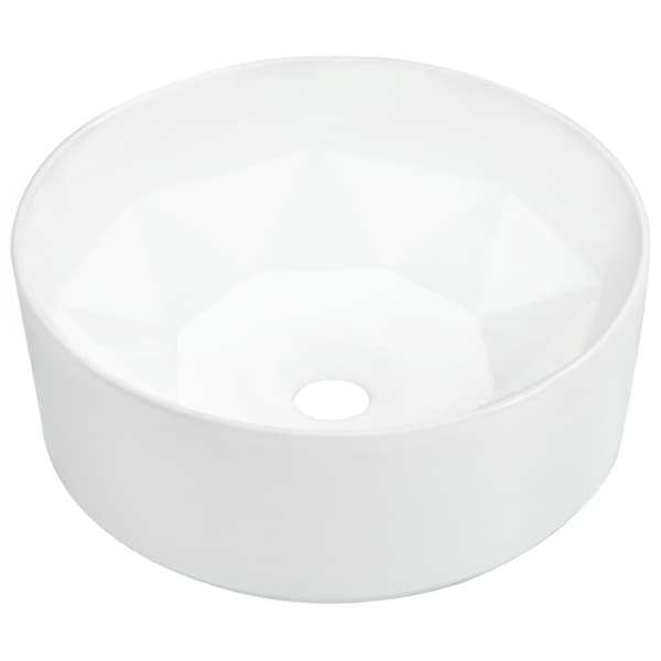 Handfat 36x14 cm keramik vit