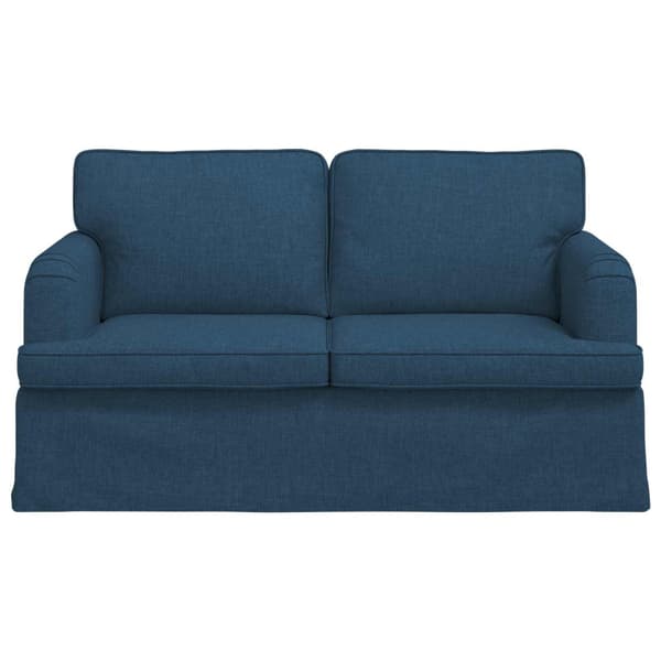 Soffa Blå 144 x 80 x 85 cm tyg
