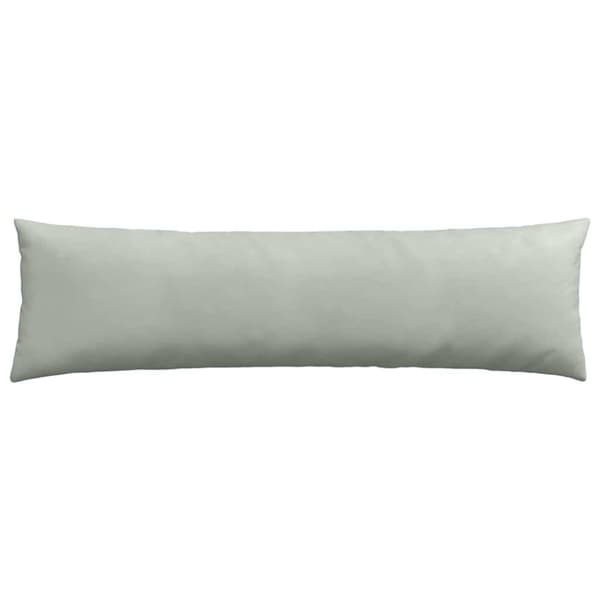 Sofakuddar 2 pcs Ljusgrå 145 x 40 cm Kordread tyg