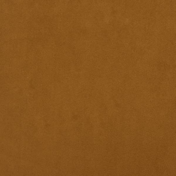 Fotpall brun 45x29,5x35 cm sammet