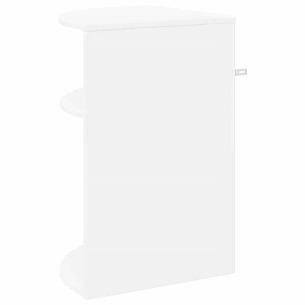 Sidobord Vit 39,7 x 39,7 x 60 cm Konstruerat trä