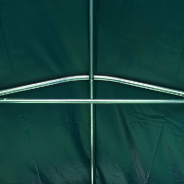 Garagetält PVC 2,4x2,4 m grön