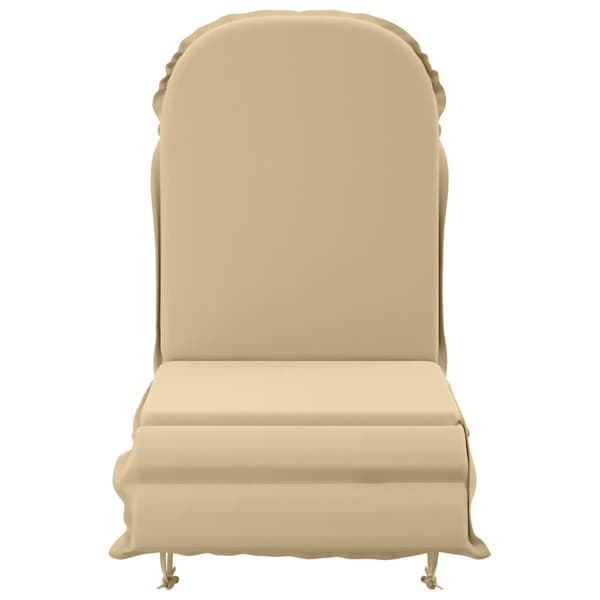 Solsängkudde GEMERT 100% Polyester Beige 55 x 135 x 6 cm