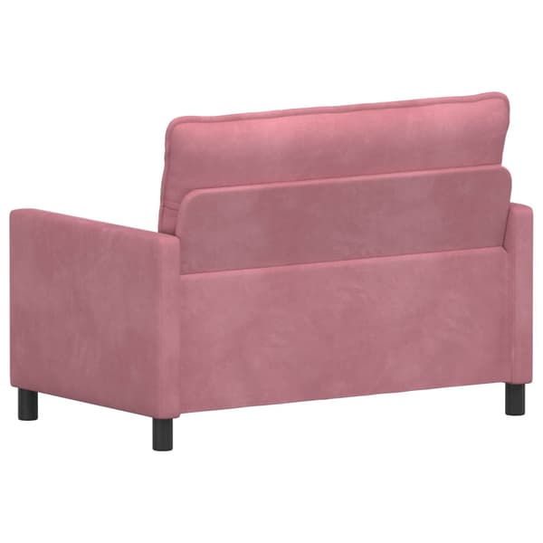 Soffa Rosa 126 x 81 x 87,5 cm Sammet