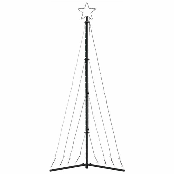 LED julgran 339 LEDs varmvit 182 cm