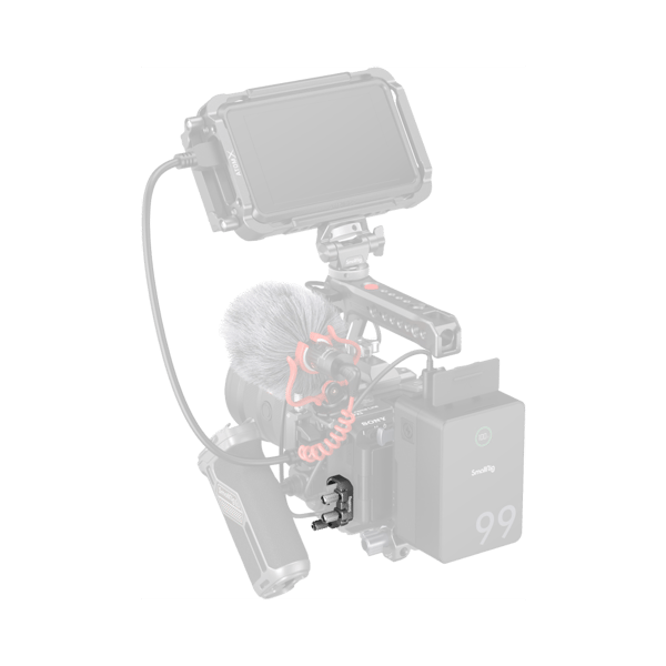 SmallRig 4829 USB-C & MULTI Cable Clamp for Sony FX3/FX30 HawkLock Quick Release Cages