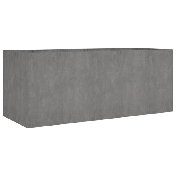 Odlingslåda 200x80x80 cm rosttrögt stål