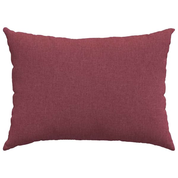 Sofakuddar 2 pcs Vinröd 70 x 50 cm tyg